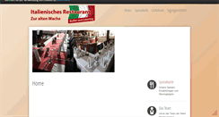 Desktop Screenshot of die-alte-wache.de